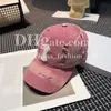 Ball Cap Designer Geperforeerde Hoed Zomer Canvas Cap Voor Mannen Vrouwen Modieuze Tie Dye Hoeden Luxe Eend Tong Hoed Zonnebrandcrème Hoed Voor Reizen