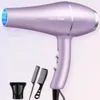 220V hårtork professionell 1200W Gear Strong Power Blow Wrather Brush för frisör Barber Salong Tools Hair Dryer Fan 240313