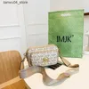 Вечерние сумки IMJK Дизайнерская роскошная женская сумка через плечо Рюкзак-кроссовер Сумочка-клатч Travel Q240225