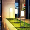 Dissuasori a LED impermeabili per prato da esterno, giardino, patio, lampada a colonna, villa, cortile, cancello