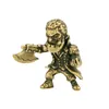 Decorative Figurines Retro Navy Colonel Axemaker Brass Crafts Ornament Office Decoration Living Room Home Accessories