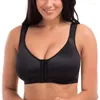 Costume da bagno da donna Reggiseno correttore posturale da donna Supporto per la schiena senza fili Sollevamento Yoga Chiusura frontale Gilet femminile Reggiseno intimo Canotte