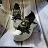 Casual Shoes Spring Fashion Mały zapach księżniczka Bow Canvas