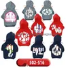 Dog Apparel Designer Clothes Brand Soft And Warm Dogs Hoodie Sweater With Classic Design Pattern Pet Winter Coat Cold Weather Jackets Ot93E