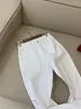 Calça jeans feminina primavera 2024, cor sólida, espessada, reta, cintura alta, versátil, calça jeans