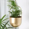 プランターハンギングプランターポットミニマリストの植物ポットコンテナ屋内屋外ガーデンバルコニーのための創造的な植木鉢