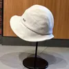 قبعات عريضة قبعات دلو ظهرت قبعة الصياد قصيرة للنساء في الخريف والشتاء مع وجه عاري وقبعة كبيرة قابلة للطي قبعة الحوض J240325