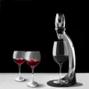 Herramientas de bar Decantador de vino tinto profesional Vertedor con soporte de filtro Vodka Aireador de aire rápido para el hogar Comedor Bar Conjunto esencial 240322