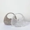Mode Frauen Diamant Handtaschen und Geldbörsen Transparent Acryl Luxus Party Prom Abend Tasche Casual Bling Klare Clutch 240315