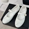 Kvinnor Mary Jane skor klänning sko ankel spänne balett sko fårskinn espadrilles moccasins loafers runda tå casual sko flickor utomhus fritid sko med dammpåsar