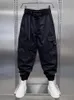 男性韓国のカジュアルカーゴパンツハーレムメンズニューバギーストリートウェア高品質のデザイナーブランドスウェットパンツズボンfi衣類r0vh＃