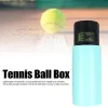 Frascos de armazenamento de bola de tênis, caixa de armazenamento de bola de tênis, manutenção de pressão, recipiente de reparo, engrenagem pressurizadora