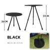 Camp Furniture Outdoor Folding Small Round Table Cam Portable Lifting Simple Picnic Garden Coffee Drop Delivery Sports Outdoors Campin Dhton