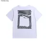 Nouveau 24SS Hommes T-shirts Mode Luxurys Offes Vêtements Hommes T-shirts Femmes Lâche Offs Casual Street Graffiti Chemise Sweat-shirt Blanc T-shirts