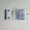 Деньги 100 банкноты Faux-Billets Banknote Party 10 20 50 Props 200 ПК/пакет доллар евро США Английский проп