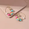 Dangle Earrings Fashion Mini Beads Ball All Match Colorful Hand Made Women Gift