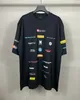 BA Nieuwe designer luxe mode High Street Hip Hop Polar stijl katoen casual losse T-shirt jumper ademend voor mannen en vrouwen y2k