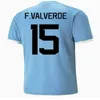 24 25 Uruguay Soccer Jersey 23 24 L.SUAREZ E.CAVANI N.DE LA CRUZ Camiseta del equipo nacional G.DE ARRASCAETA F.VALVERDE R.ARAUJO R.BENTANCUR Uniforme de fútbol