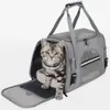 Husdjur bärbar katt och hund utgående väska andningsbar husdjursbilar på väskan 240318