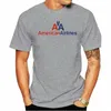 Cott T-Shirt Herren Sommer FI T-Shirt Eurogröße AA American Airlines Flugzeugpilot T-Shirt y8YF #