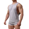 Comfy Fi Tank Top Muscle Bodybuilding Round Neck Sleevel Slim Fit T-shirt Topp undertröja Vest Vacati G4ff#