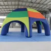 Diametro di 12 m (40 piedi) Colorful Big Party Shelter Giovani Spider Dome Tenda Air Blown Arch Marquee House Vieni con soffiatore in vendita/noleggio con soffiante