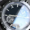 Montre de Luxe Mens Watch Высококачественная серия Relojes Series Speed Master Zro2 Qro2 Кварцевая спиральная корона Корпус из нержавеющей стали KV64 Движение 42 мм AAA WATCH
