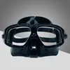 Maschera subacquea Lente antiappannamento ad alta definizione gratuita Snorkeling Occhiali da sub per sport acquatici 240321