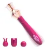 Hip New Double Head Shaker 10 Frequency Strong Shock Female Masturbation Device Crown Tidal Pen G-Dot Stick 231129