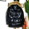 alfaiate Brando N3B Euro Super Top Quality French Sheepskin Aviator Mid Length Leather Down Jacket Com Genuine Racco Colla j5Zm #