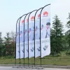 Accessories Beach Feather Flag Graphic Customized Printing Banner Free Design Promotion Opening Celebration Outdoor Advertising Decoration