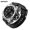 Sanda g Style hommes montre numérique choc militaire montres de sport étanche montre-bracelet électronique hommes horloge Relogio Masculino 739 Q0272a