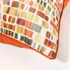 Pillow 1pc Luxury Boho Cover High-end Orange Throw Decorative For Sofa Livingroom Decor Pillowcase 30x50 45x45