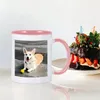 Canecas canecas de caneca personalizada pó x xícara de cachorro personalizado chá café presente fofo para amantes mãe pai sempre 330ml 11oz de leite