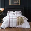 Twin Queen King Size White Pink Coffee 100 ٪ Cotton Goose Duck أسفل المعزول مجموعة السرير مجموعة لحاف لحاف حشو دافئ سميك