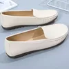 Casual Shoes Female On Sale 2024 Slip Women's Flats Autumn Round Toe Solid Shallow Solft Sole Comfortable Walking