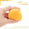 Svampar applikatorer bomulls grossist mangoformad mjuk makeup svamp mixer ansiktsskönhet kosmetik pulver puff för grundläggande concealer sminkverktyg Q240325