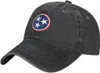 Ball Caps Cowboyhoed Trucker Dad Gift Verstelbare gespsluiting Tennessee Tri Star Flag Zonnehoed Unisex