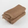 Doek linnen katoenen servetten set van 12 pc's placemat warmte isolatie mat eettafel servet stof placemats 240321