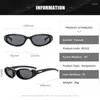 Солнцезащитные очки DT 2024, модные овальные женские и мужские солнцезащитные очки Slender Type, винтажная оправа для линз из поликарбоната, брендовые дизайнерские трендовые солнцезащитные очки UV400