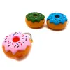 Halloween Donut Portable Silicone Smoking Handrör Multifärger Tobaksoljebrännare rör DAB RIG -tillbehör Bong