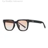 Designer Gentle GM Version coréenne Square Gradient Brown GM Lunettes de soleil pour femmes Tendance Printemps / Été Haute Couture 2024 Nouvelles lunettes de soleil pour hommes