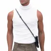 regular Vest Vest Skinny Sleevel Slim Fit T Shirt Tank Tops Bodybuilding Tops Brand New Turtleneck Undershirt k1K1#