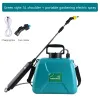 Sprutor 5L Sprinkler Electric Sprayer Agriculture Tool Watering Can Atomizing Watering Bottle Water Sprayer 2400mAh Laddningsbar sprut