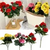 Decorative Flowers Artificial Flower Latex Real Bridal Wedding Bouquet Home Decoration Indoor Outdoor Greenery For Balls