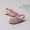 Kinder Schuhe Kinder Lila Outdoor Rutschen Baby Mädchen Hausschuhe Kleinkind Jungen Marke Wohnungen Prinzessin Rutschen Slip Auf Schuhe Sommer 240311