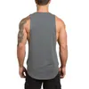 Muscleguys marca roupas de musculação Fitn Men Tank Top Workout Vest Gyms Stringer Sleevel Camisa Sportswear Undershirt 48Wa #