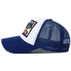 Boll Caps New Mens Baseball Cap med broderade brev 2023 med en Mesh Snbabck Hat och Chapeau Homme Summer Breattable Y2K Truck Hat J240325