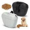 Cuencos para perros Alimentadores Sile Bolsa de tratamiento-Bolsa de entrenamiento para mascotas pequeña-Bolsa portátil para correa con cierre magnético y clip de cintura Entrega de caída Ho Otfkn