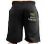 Män som trycker på sportbyxor Cott Bodybuilding Sweatpants Fitn Short Jogger Casual Gym Män shorts J7BD#